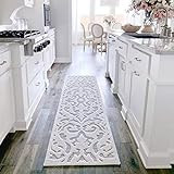 My Texas House by Orian Indoor/Outdoor Lady Bird Runner, 1'11" x 7'6", Natural/Grey | Amazon (US)