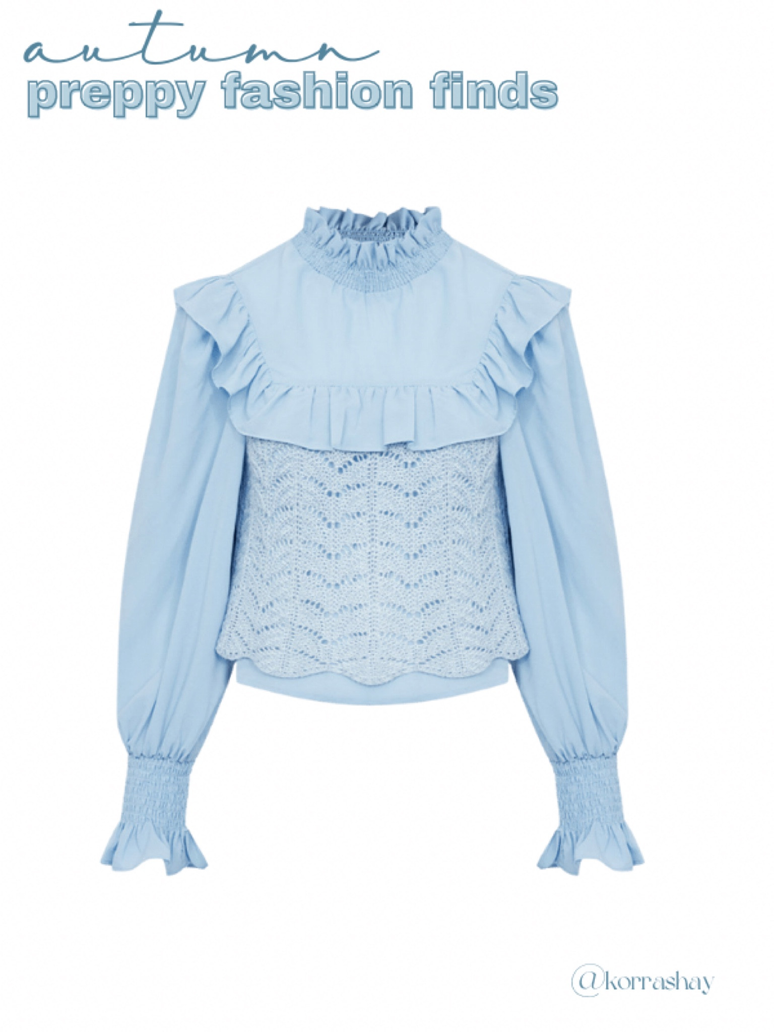 Preppy fall fashion finds!
Girly ruffle blue sweater with bishop sleeves

🏷
Preppy fall fashion, preppy fall outfits, fall fashion finds, fall fashion ideas, thanksgiving outfit ideas, preppy fashion Inspo 

#LTKstyletip #LTKSeasonal #LTKfit