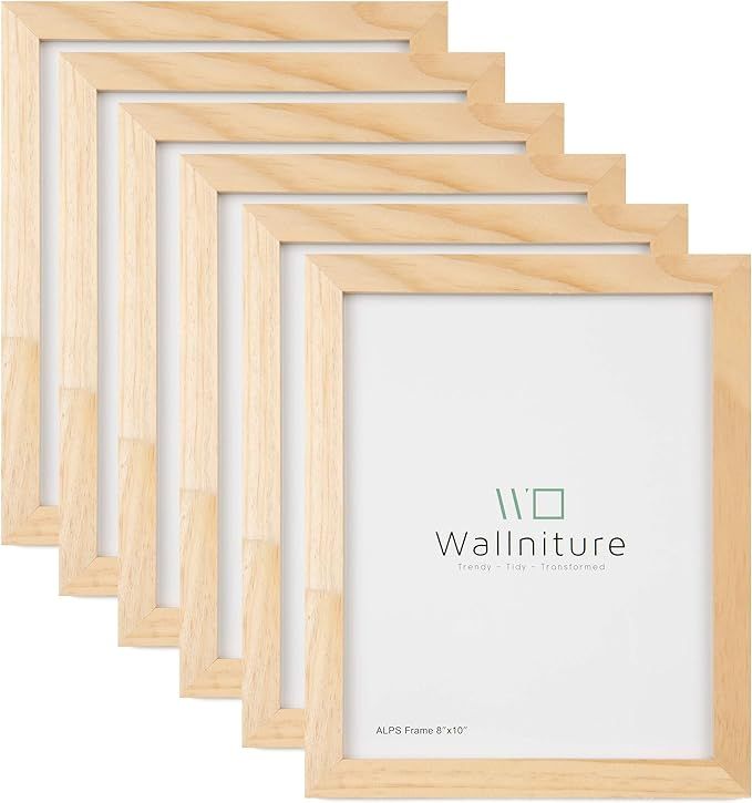 Wallniture Alps DIY Wall Decor 8x10 Craft Picture Frames Table Top Display or Wall Mount, Set of ... | Amazon (US)