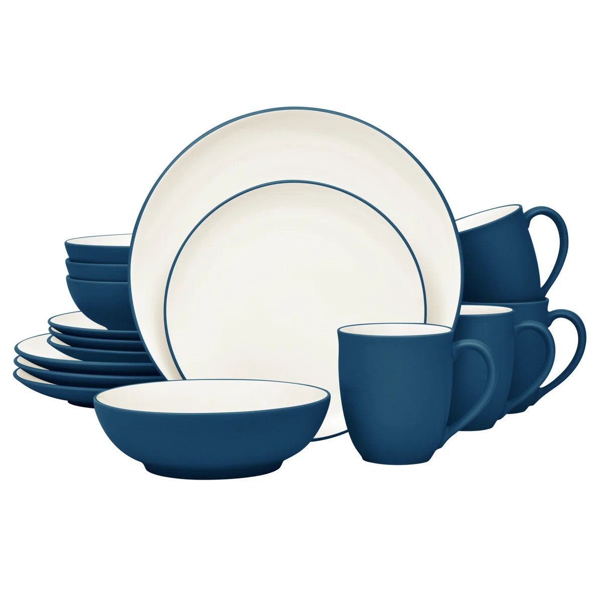 Noritake Colorwave 16-Piece Coupe Dinnerware Set, Service for 4 & Reviews | Wayfair | Wayfair North America