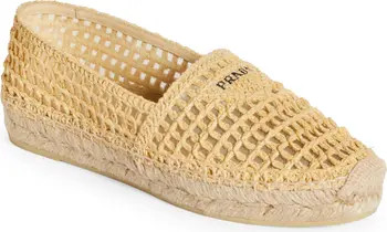 Raffia Espadrille Flat (Women) | Nordstrom