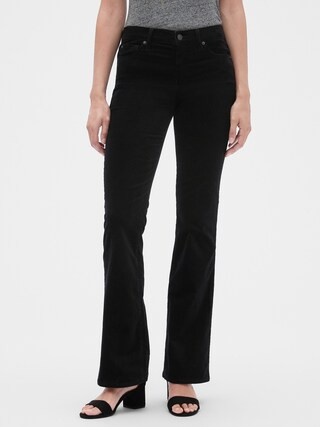 Mid Rise Perfect Boot Cords | Gap Factory