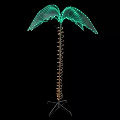 Northlight 7' Pre-Lit Tropical Palm Tree Outdoor Decoration - Rope Lights | Belk