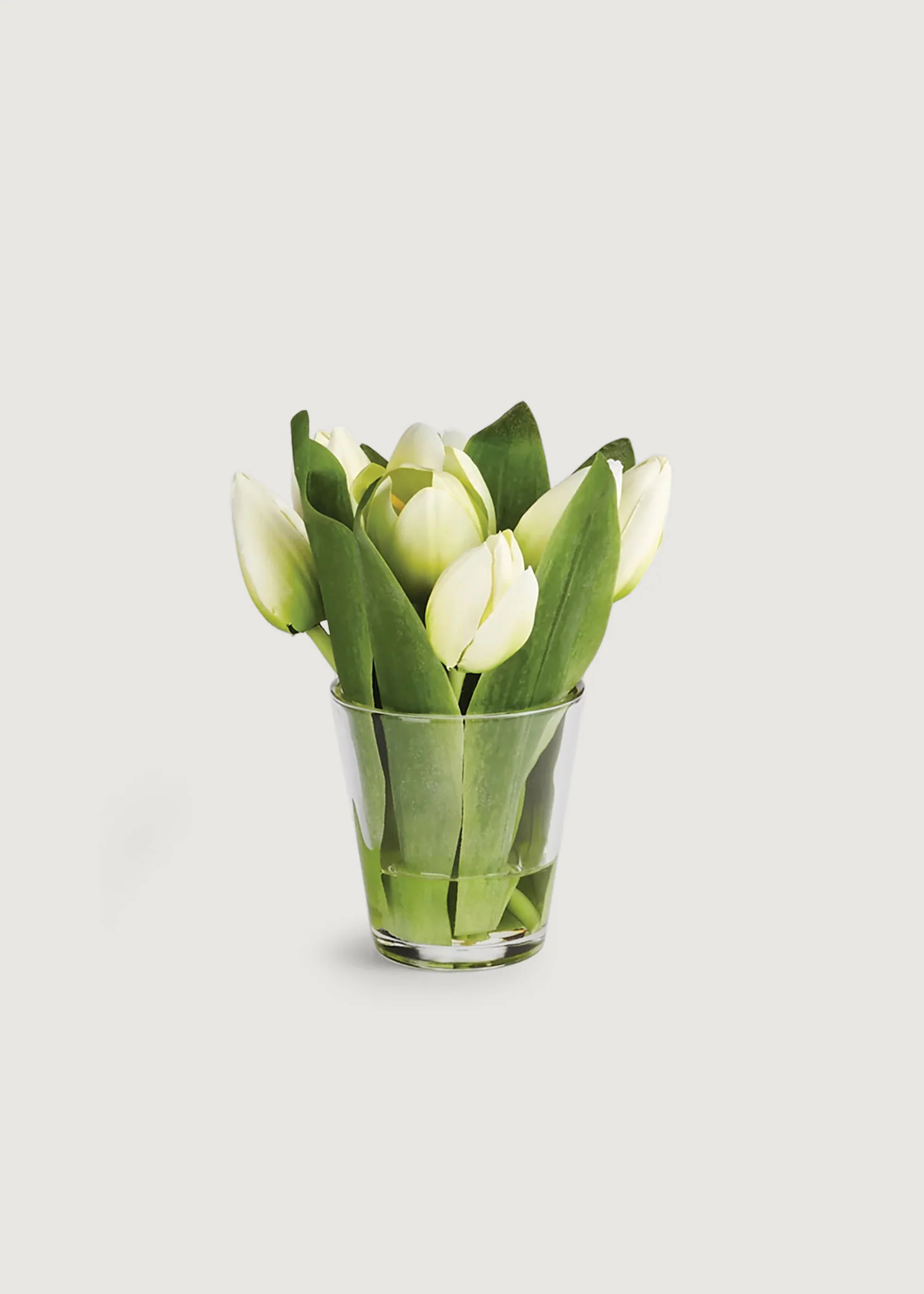 Dutch Tulips in Glass Vase | Faux Flower Arrangements | Afloral | Afloral