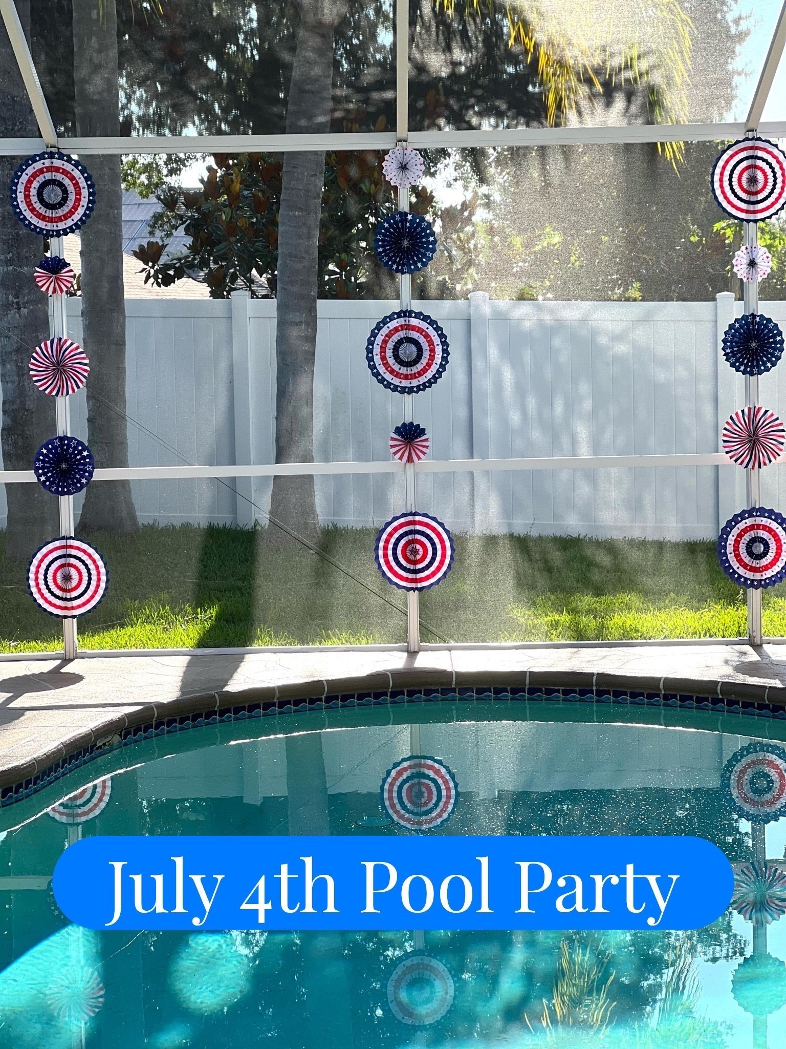 Are you having people over to celebrate July 4th? Here’s an easy and affordable way to decorate your pool deck!

#LTKSeasonal #LTKOver40 #LTKSaleAlert #LTKTravel #LTKgrwm #LTKootd #LTKHome #LTKSwim