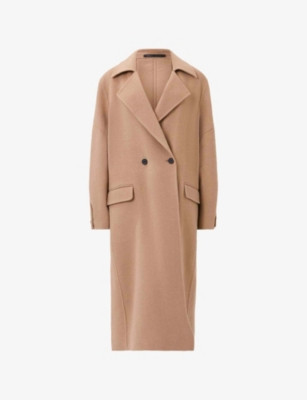 Sellma Notched-Lapel Wool Blend Coat | Selfridges