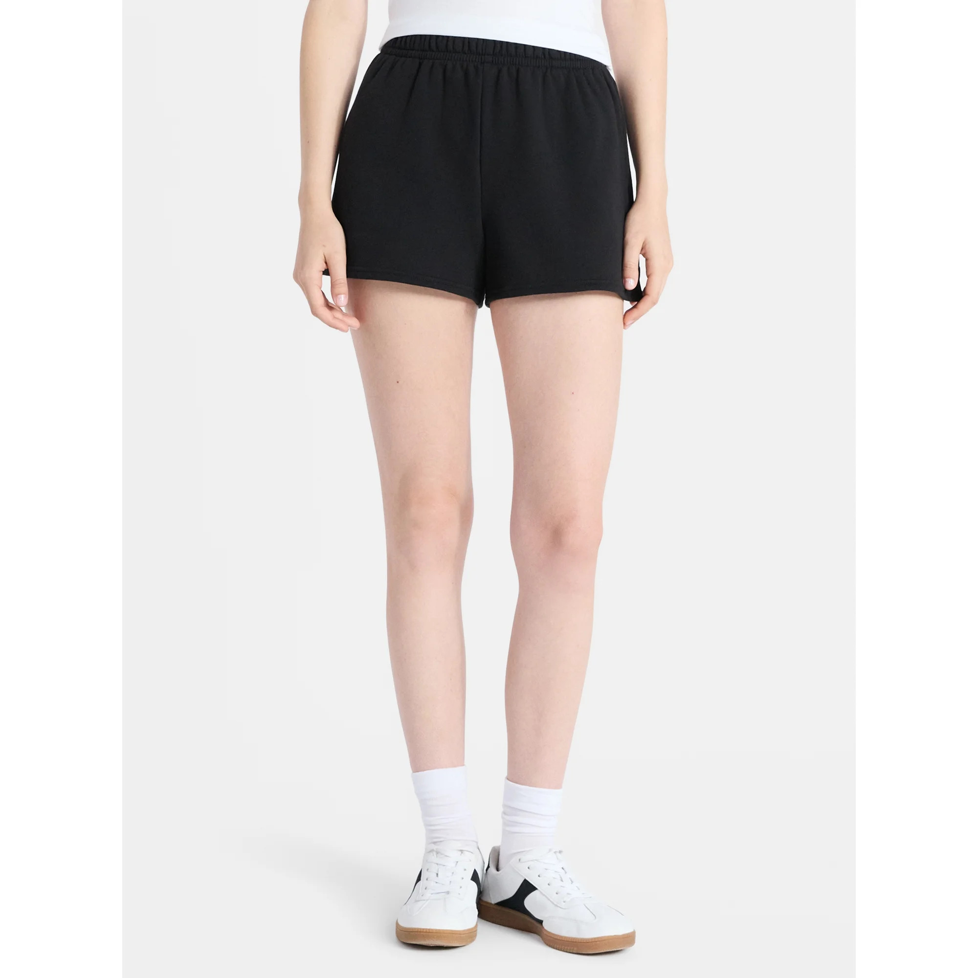 No Boundaries Fleece Shorts, 3'' Inseam, Women’s XXS-4X | Walmart (US)