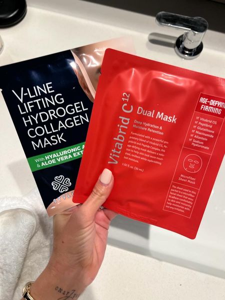 AMAZON CYBER MONDAY DEALS: The most hydrating anti-aging sheet mask, I have re-purchased it many times, and collagen jawline mask both on sale from Amazon

#LTKCyberWeek #LTKfindsunder100 #LTKsalealert