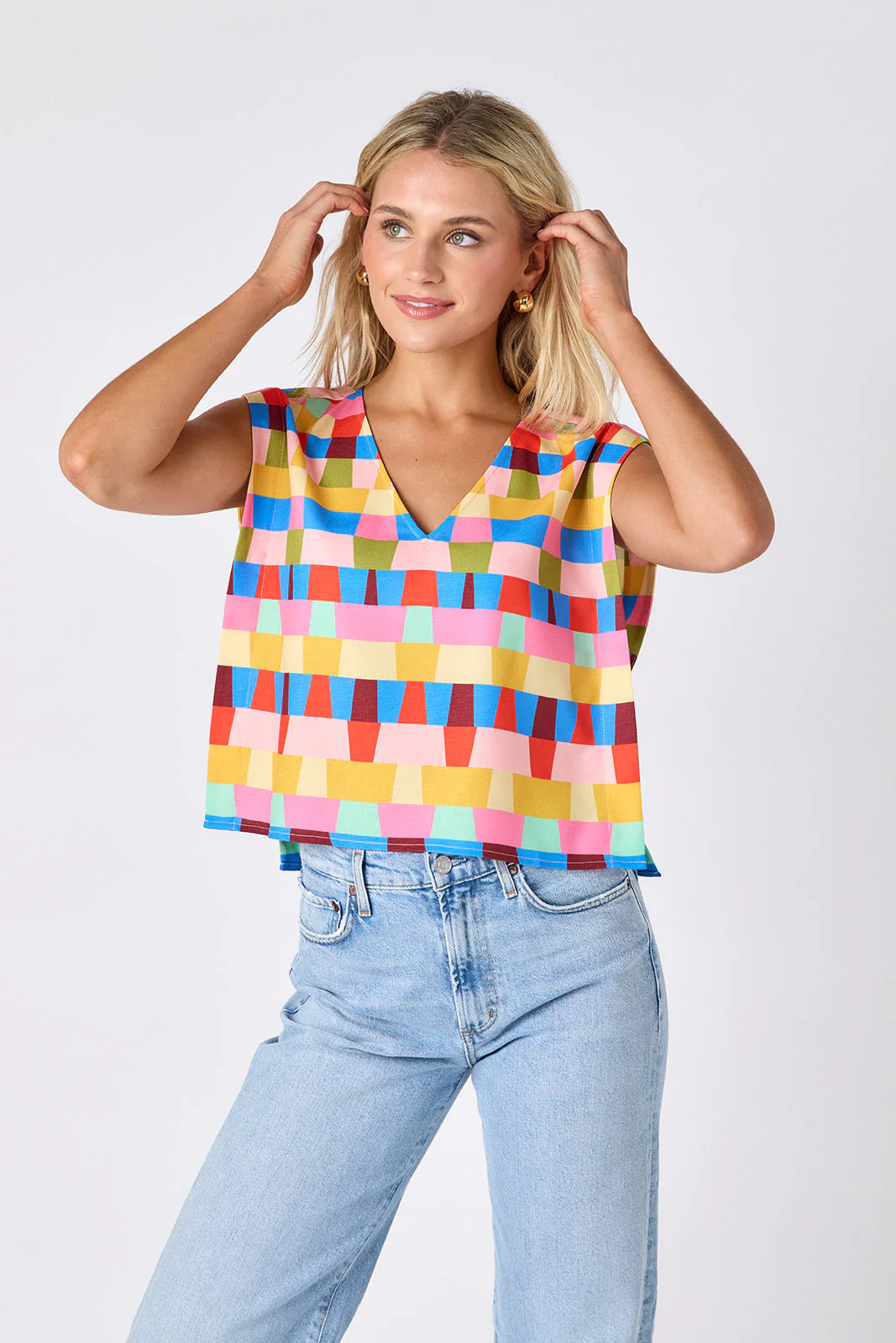 Cole Tank - Flattering V-Neck Top | CROSBY by Mollie Burch | CROSBY by Mollie Burch