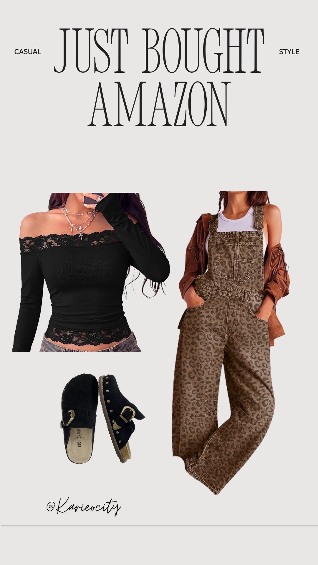 Amazon Just Bought 🤎🍂

Amazon// Fall Fashion// Amazon Fashion// Amazon Fall Fashion// leopard// leopard overalls // Fall Outfit

#LTKSeasonal #LTKmomlife