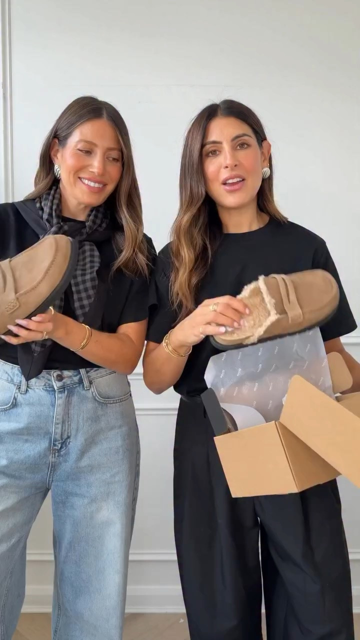 Unboxing 2 new shoes getting us so excited for new season styling 👌🏼👌🏼