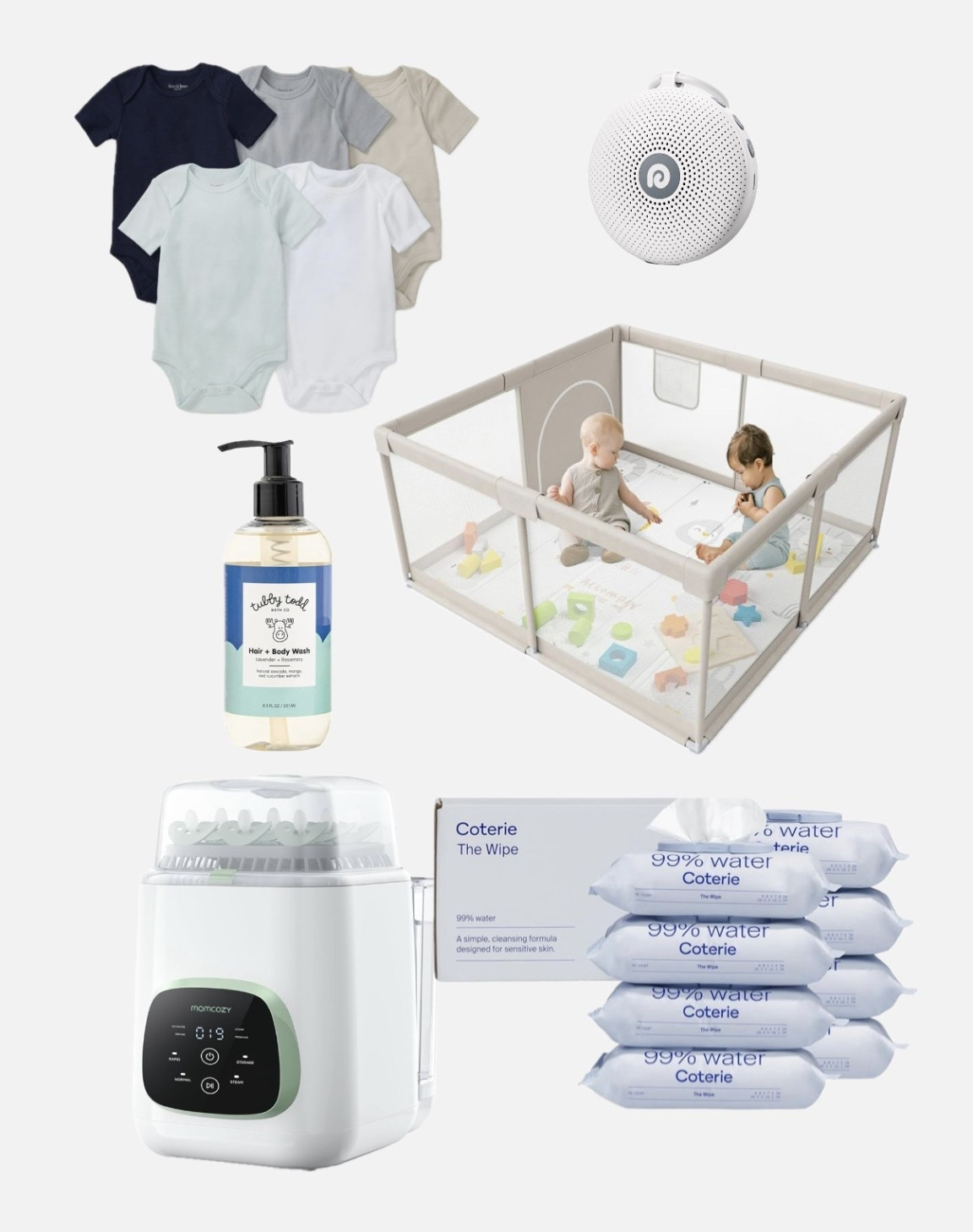 Must have baby products on prime sale, including wipes, sound machine, clothes, toiletries, play pen and bottle washer 

#LTKSaleAlert #LTKBaby