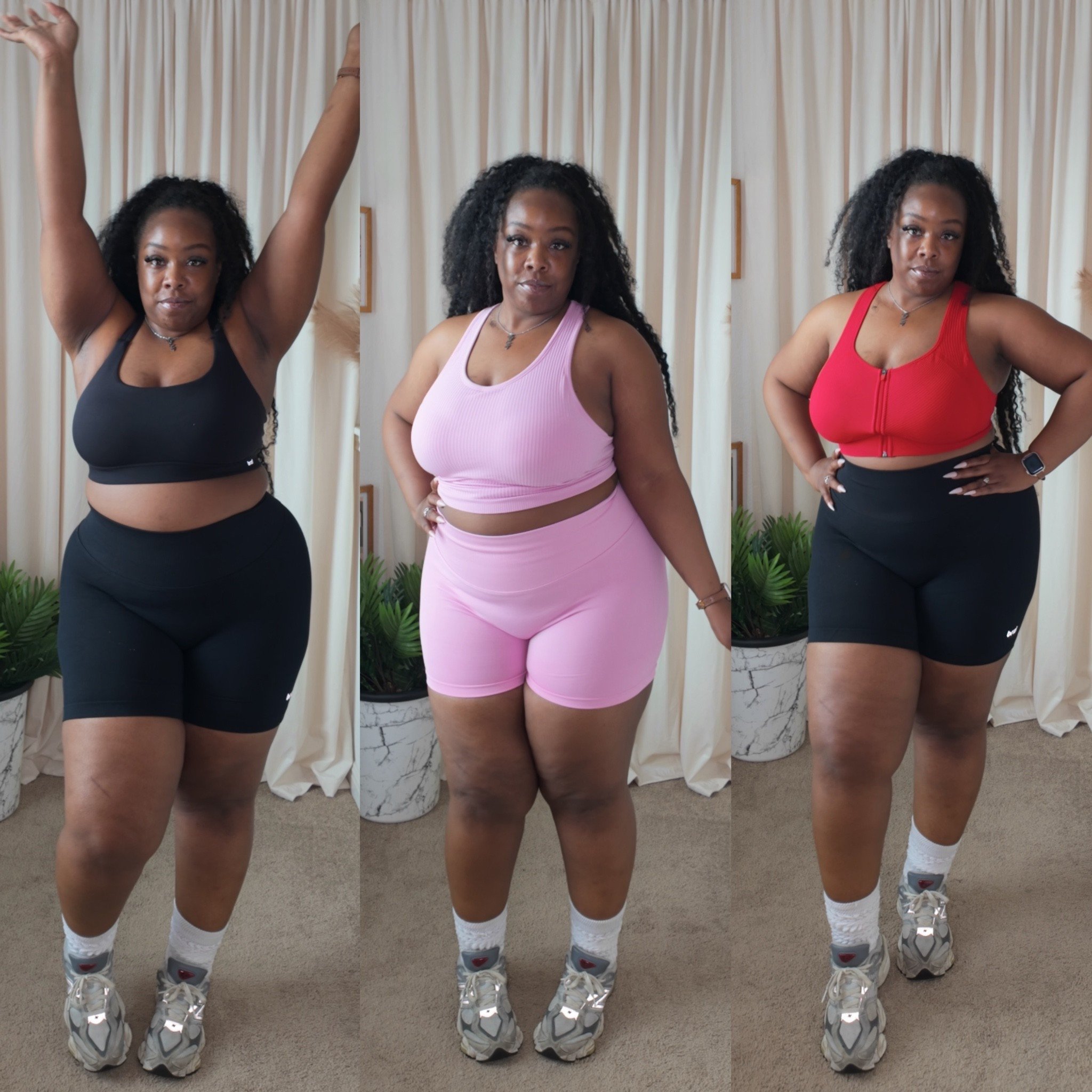 Amazon workout clothes XL shorts L top

#LTKfitnessgoals #LTKdayinmylife #LTKmorningroutine