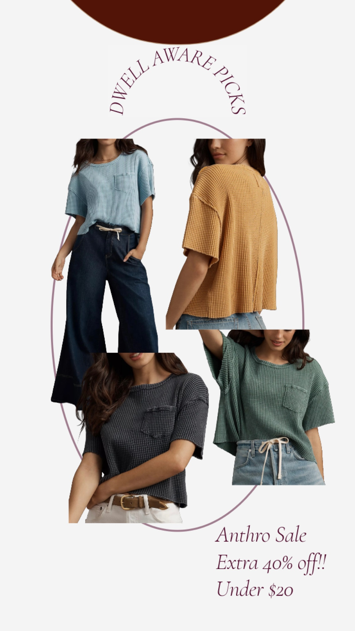 Anthro extra 40% off sale is on! Got this top today in black and I’m obsessed! The waffle-knit material has a heavy weight and quality that’s perfect for the fall-winter transition. Such a cute oversized boxy fit. It does run big, I would normally get XL but M fits perfect. This will probably sell out quick since it’s under $20! 

#LTKFindsUnder50 #LTKSaleAlert #LTKMidsize