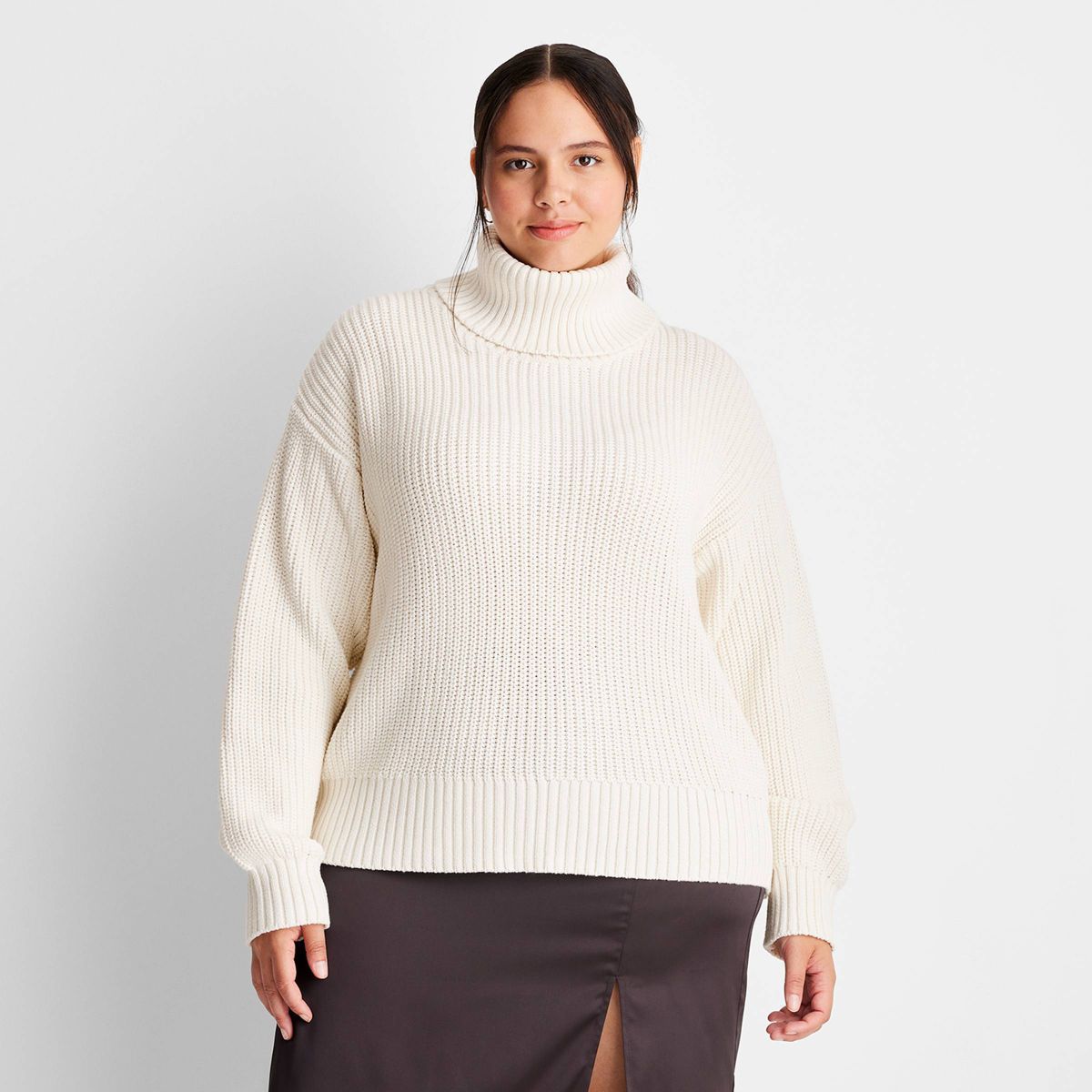 Women's Turtleneck Pullover Sweater - Future Collective™ with Reese Blutstein | Target