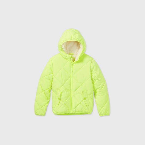 Kids' Quilted Puffer Jacket - Cat & Jack™ | Target