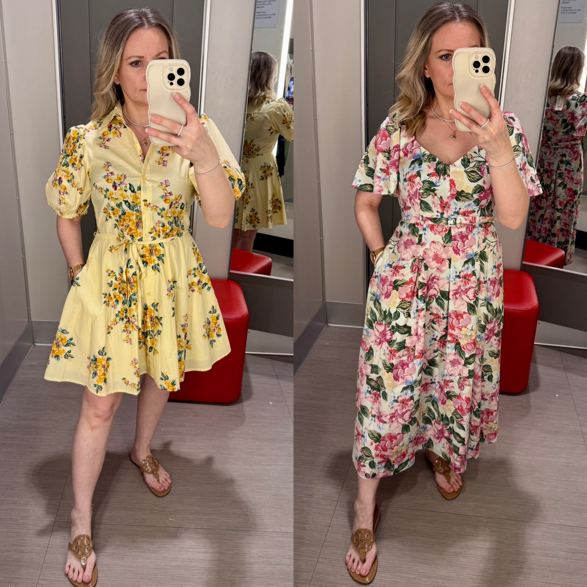 I found two stunning dresses at Target. These dresses are perfect for spring. Both of them fit true to size. 

@Target 

#LTKSpringSale 

#LTKspring #LTKspringtrends

#LTKSeasonal #LTKootd #LTKOver40 #LTKWedding