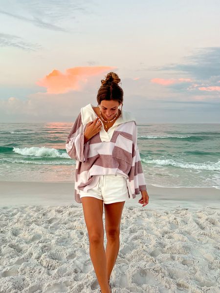 cozy beach sunrise fit🌅🤍

#LTKunder100 #LTKSeasonal #LTKstyletip