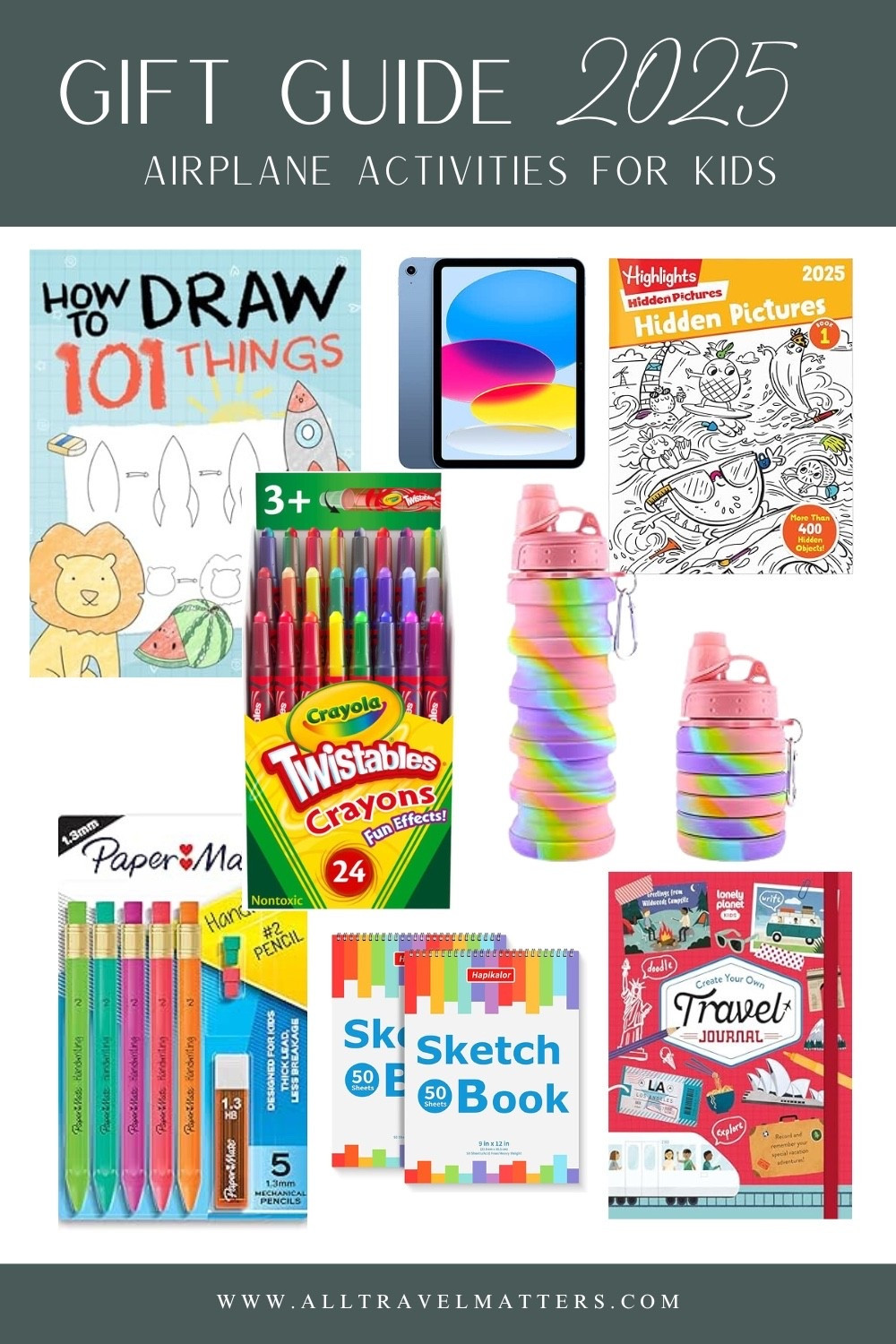 Traveling with kids doesn’t have to be stressful, just pack a few boredom busters! 🧩 ✈️ These airplane friendly activities keep little minds busy all flight long. ☁️💙

#LTKGiftGuide #LTKTravel #LTKFamily