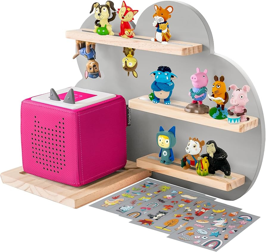 Milula Studios Tonie Regal Wolke für +20 Tonie Figuren - Toniebox Regal für Toniebox & Hörfigu... | Amazon (DE)