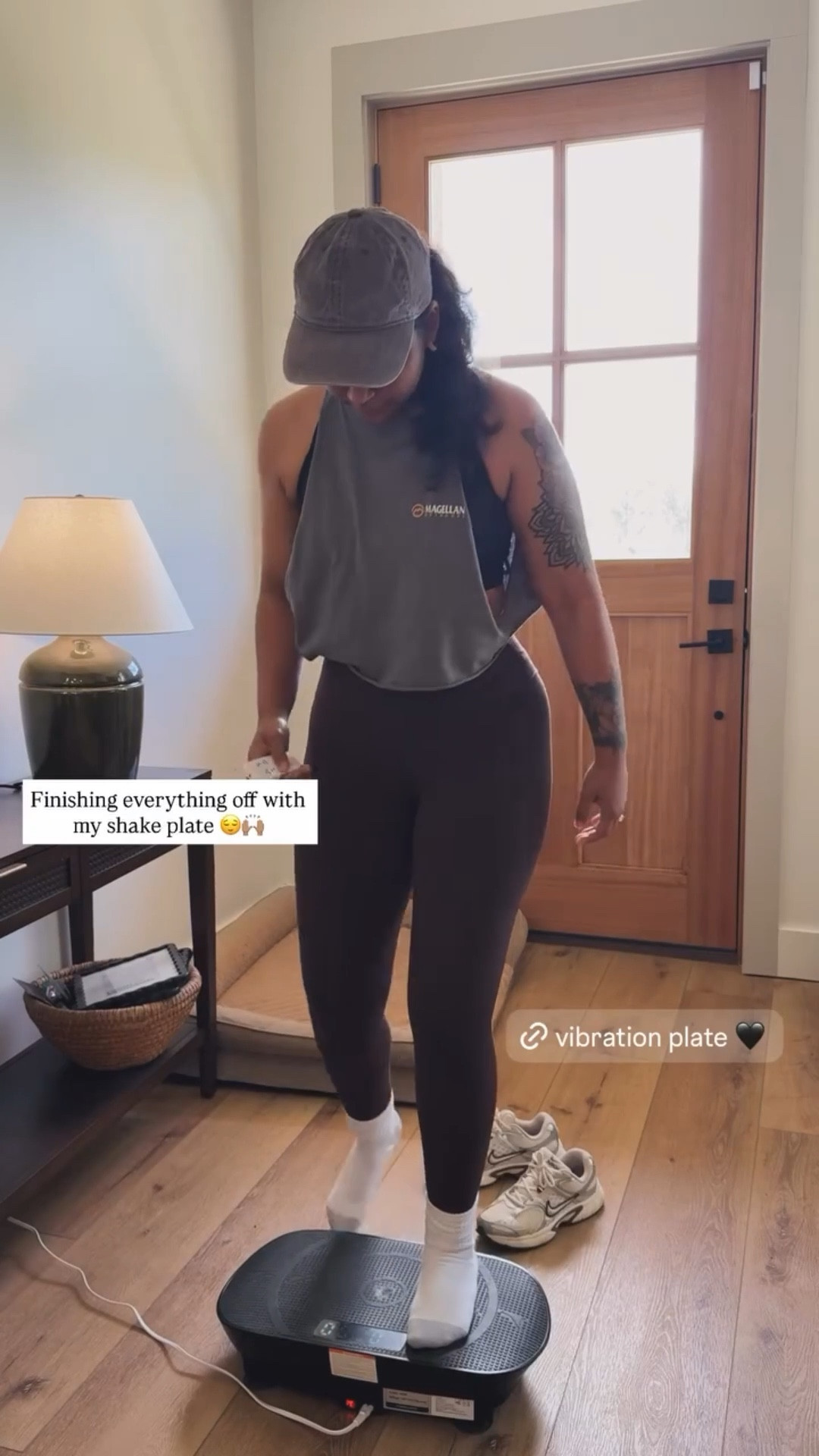 Finishing everything off with my shake plate 😌🙌🏽

I love a post gym workout vibration plate! This one is amazing, too! 

#LTKActive #LTKfitnessgoals #LTKselfcare