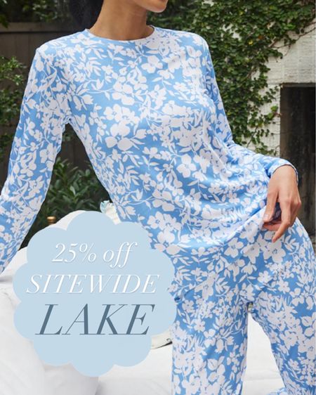 25% off Sitewide LAKE pajamas sale!!! I wear a size medium! 

#LTKHoliday #LTKGiftGuide