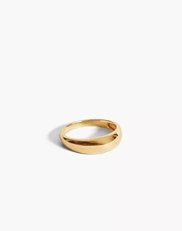 Kinn™ 14k Gold Dare To Love Dome Ring I | Madewell