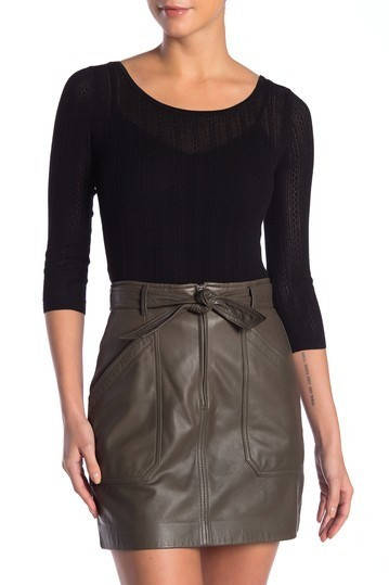 Scoop Neck Knit Bodysuit | Nordstrom Rack