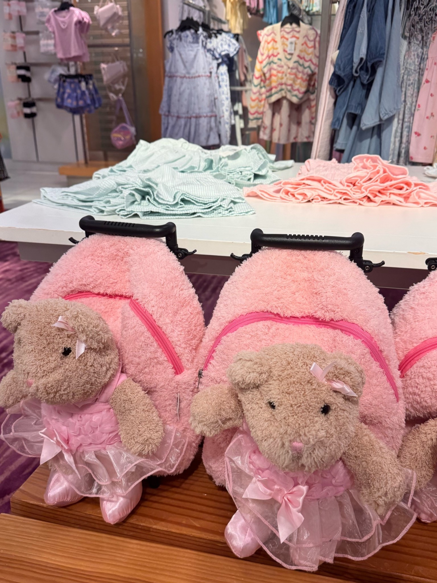 Is your little one heading off for an overnight with Grandma and Grandpa soon? 🩰🤍

This soft teddy ballerina luggage might just be the cutest travel companion I've ever seen. Between the cozy teddy texture, sweet ballerina details, and toddler-friendly size, it's the perfect little suitcase for sleepovers, weekend trips, vacations, or even just packing treasures around the house.

One of my favorite things about giving kids their own luggage is that it gets them excited to pack and helps them feel a little more independent. Suddenly getting out the door becomes part of the adventure instead of a struggle. ✨

Another secret 🤫 is the stuffies can be de-attached from the luggage for play time too. Making the perfect snuggly friend for a trip too. 

If you have a toddler who loves dress-up, ballet, or anything whimsical, this one is absolutely adorable. Linked in my LTK!

Would your little one choose this for their next overnight trip? 🎀
#ToddlerTravel #KidsLuggage #ToddlerEssentials #GrandparentsHouse #SleepoverReady #ToddlerLife #LittleTraveler #TravelWithKids #KidsTravelGear #ToddlerTravelBag #BallerinaStyle #TeddyBearAesthetic #WhimsicalChildhood #LittleGirlStyle #MomFinds #LTKKids #LTKFamily #LTKTravel #TravelingWithToddlers #ToddlerMomLife #MomApproved #ChildhoodMagic #KidsAccessories #CuteKidsStyle #FamilyTravelTips #OvernightBag #WeekendGetawayKids #ToddlerFavorites #KidsTravelEssentials #ShopMyLTK #ootd

#LTKootd #LTKSaleAlert #LTKKids