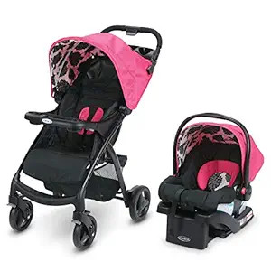 Graco Verb Travel System | Includes Verb Stroller and SnugRide 30 Infant Car Seat, Azalea | Amazon (US)