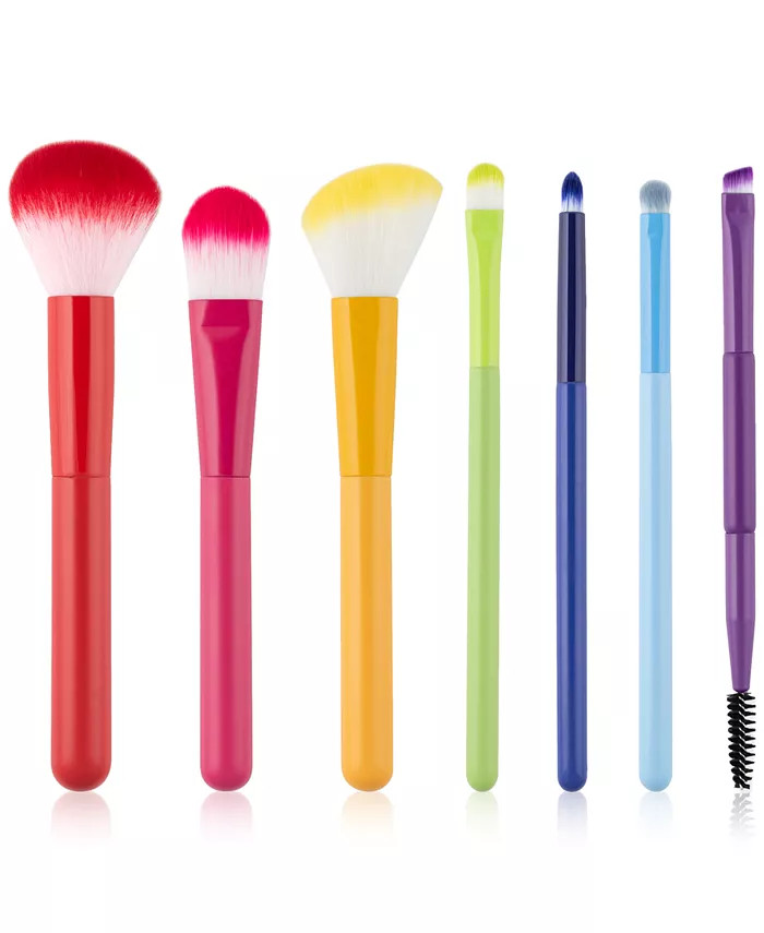 Created For Macy's Macy's Thanksgiving Day Parade Confetti Collection 7-Pc. Brush Set, Created fo... | Macys (US)