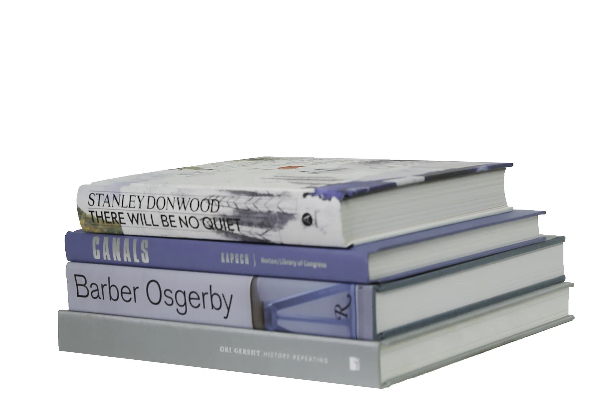 Decorative Books - Blue Ice Coffee Table Stack - 4 Blue Books | Wayfair North America