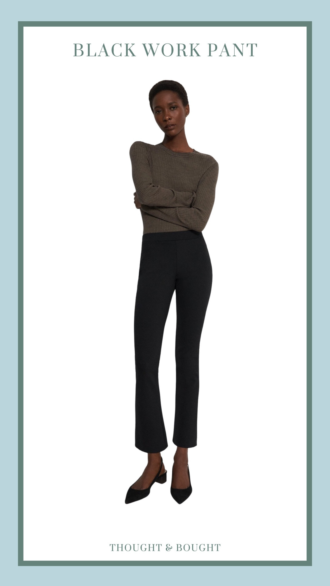 Black work pants 

#LTKSeasonal #LTKstyletip #LTKworkwear