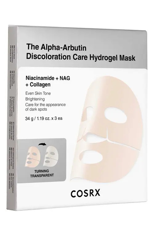 COSRX The Alpha-Arbutin Discoloration Care Hydrogel Mask at Nordstrom | Nordstrom