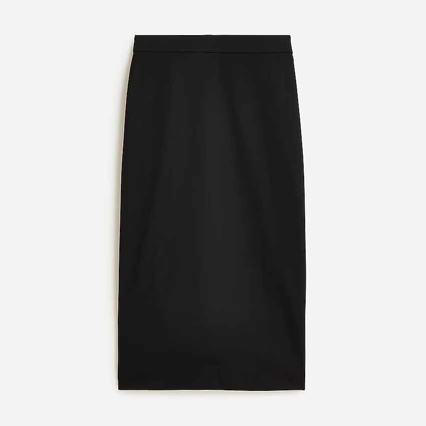 Long 3 pencil skirt in bi-stretch cotton | J.Crew US