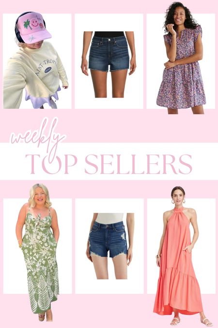 This week’s top sellers including Walmart and Target spring finds 😍💕 target outfits / Walmart outfits / spring outfit / spring dress / spring outfits / spring dresses / Walmart fashion / Target fashion / denim shorts 

#LTKfindsunder100 #LTKfindsunder50 #LTKSeasonal