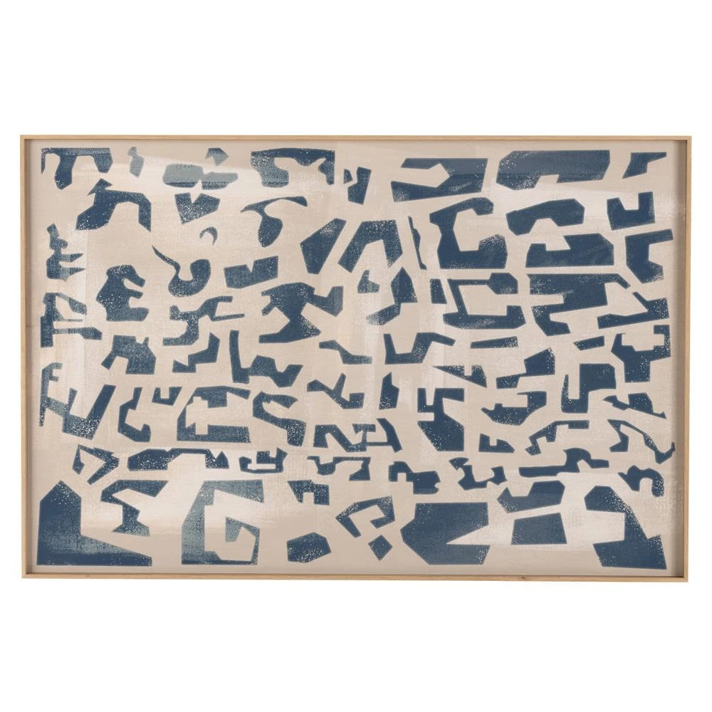 Block I Painting - 40x60 | Kathy Kuo Home