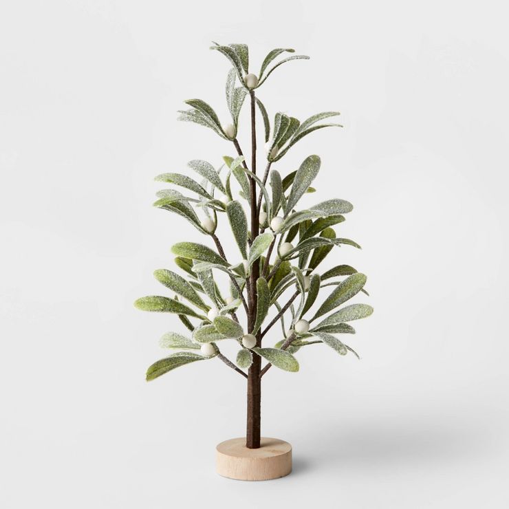 12" Mistletoe with Berries Mini Artificial Tree - Wondershop™ | Target
