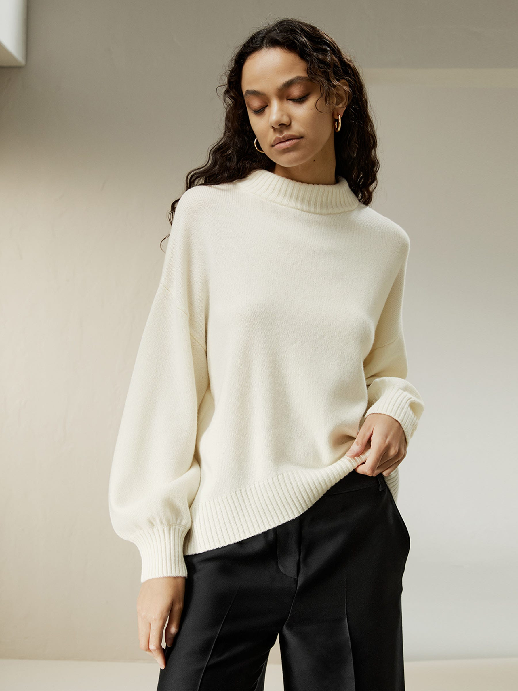 Cape Sweater | LilySilk