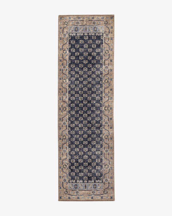 Anya Indigo Hand-Knotted Wool Rug | McGee & Co.