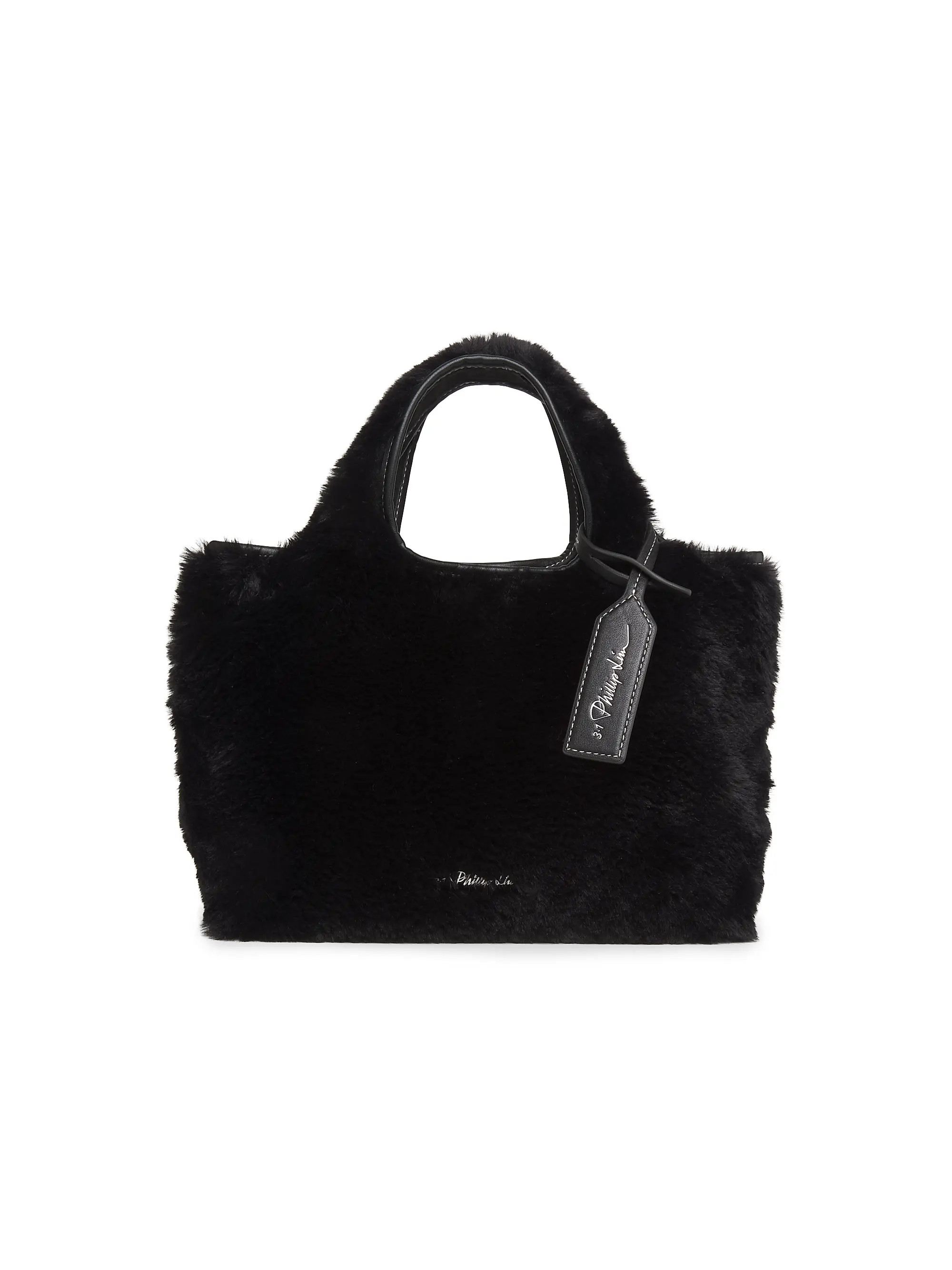 Mini Faux Fur Market Tote Bag | Saks Fifth Avenue