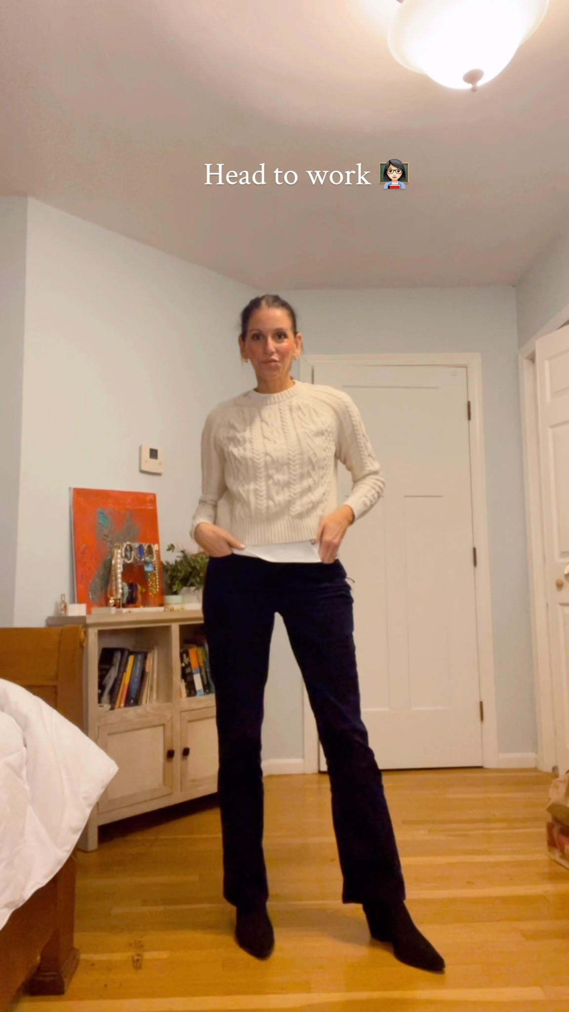 🍂 Fall Teacher Look in New England 🍁
Crisp mornings, cozy layers, and coffee in hand — this is my go-to classroom look for the season! These corduroy pants from J.Crew Factory are soft, structured, and so flattering — and I paired them with a classic Gap cable-knit sweater for that timeless, New England charm. Add loafers or ankle boots, and you’re ready for a full day of teaching (and grading 😉).
Shop the look:
👖 J.Crew Factory corduroy pants
🧶 Gap cable-knit sweater
👞 Classic loafers / ankle boots
#LTKFall #TeacherStyle #OOTD #JCrewFactory #GapStyle #NewEnglandFall #TeacherOutfits #FallFashion #LTKTeacher

#LTKFindsUnder100 #LTKOver40 #LTKSeasonal