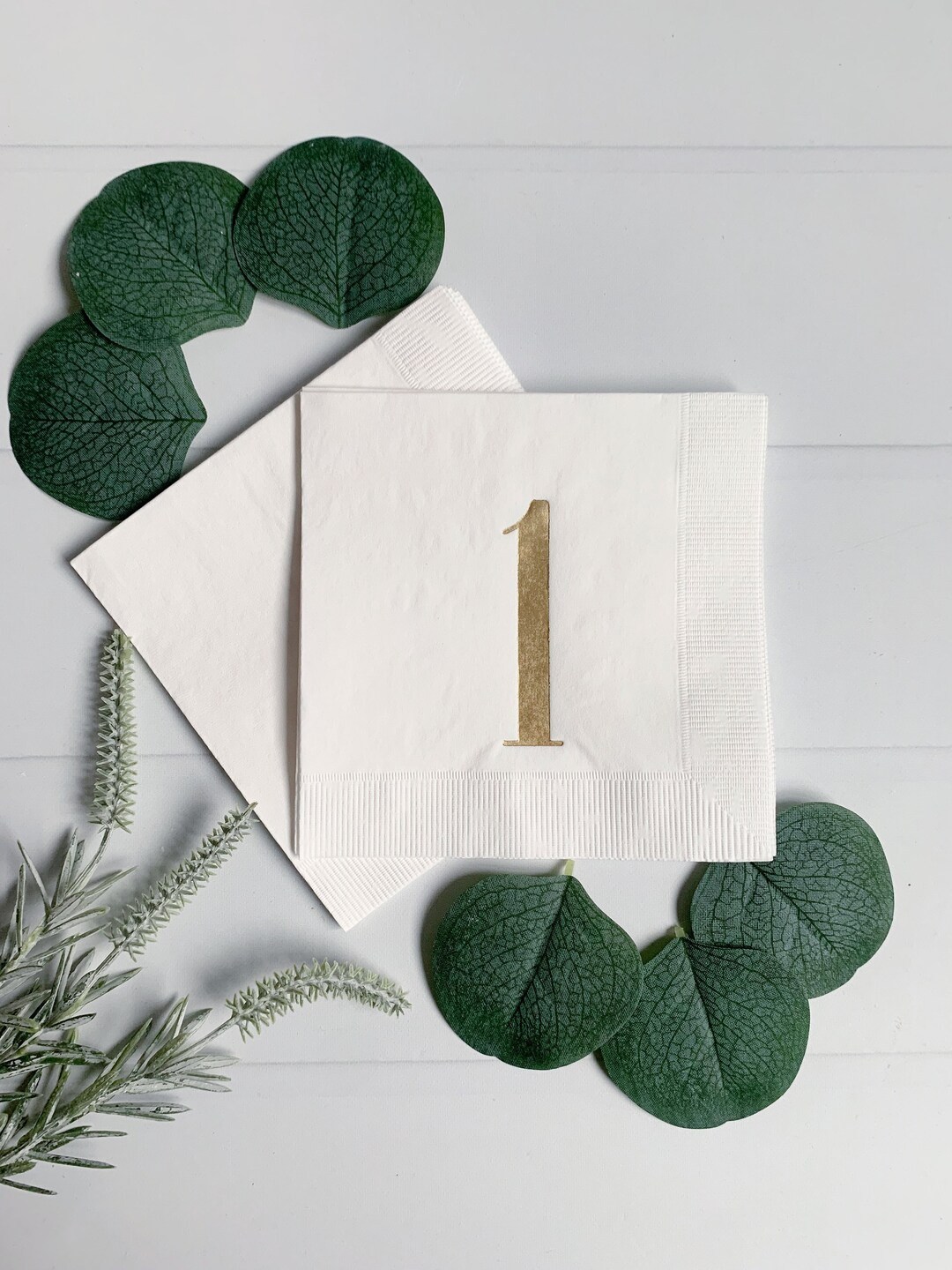 One First Birthday Cocktail Napkins | Etsy (US)