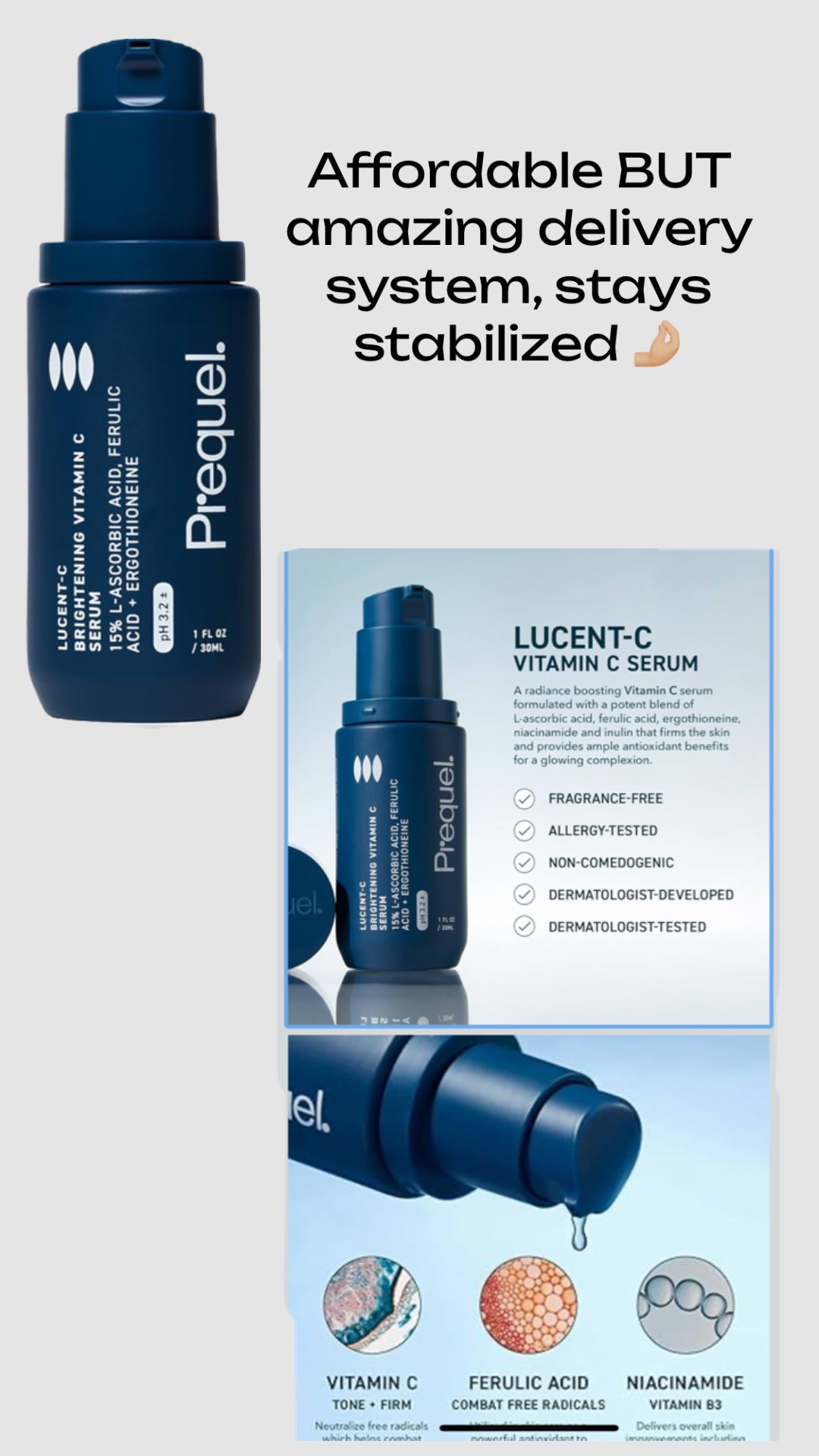 I love my high end Vit C serums BUT there are so many less expensive options out there & this one is 🤌🏼🤌🏼 22$ 
Everyone NEEDS TO BE using a 
Vit C! And there are affordable options! 

#LTKBeauty #LTKFindsUnder50 #LTKStyleTip
