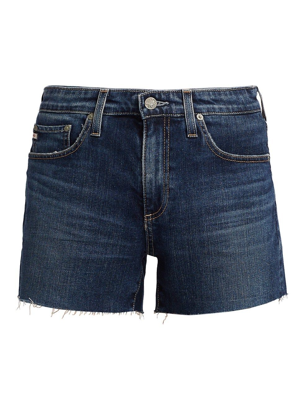 AG Jeans Hailey High-Rise Cut-Off Jean Shorts | Saks Fifth Avenue