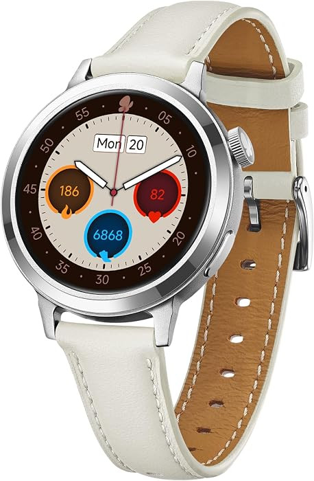 Smart Watch for Women, FANY See the Vibe 1.1'' AMOLED Ultra-clear Display with Aluminum Case & Le... | Amazon (US)