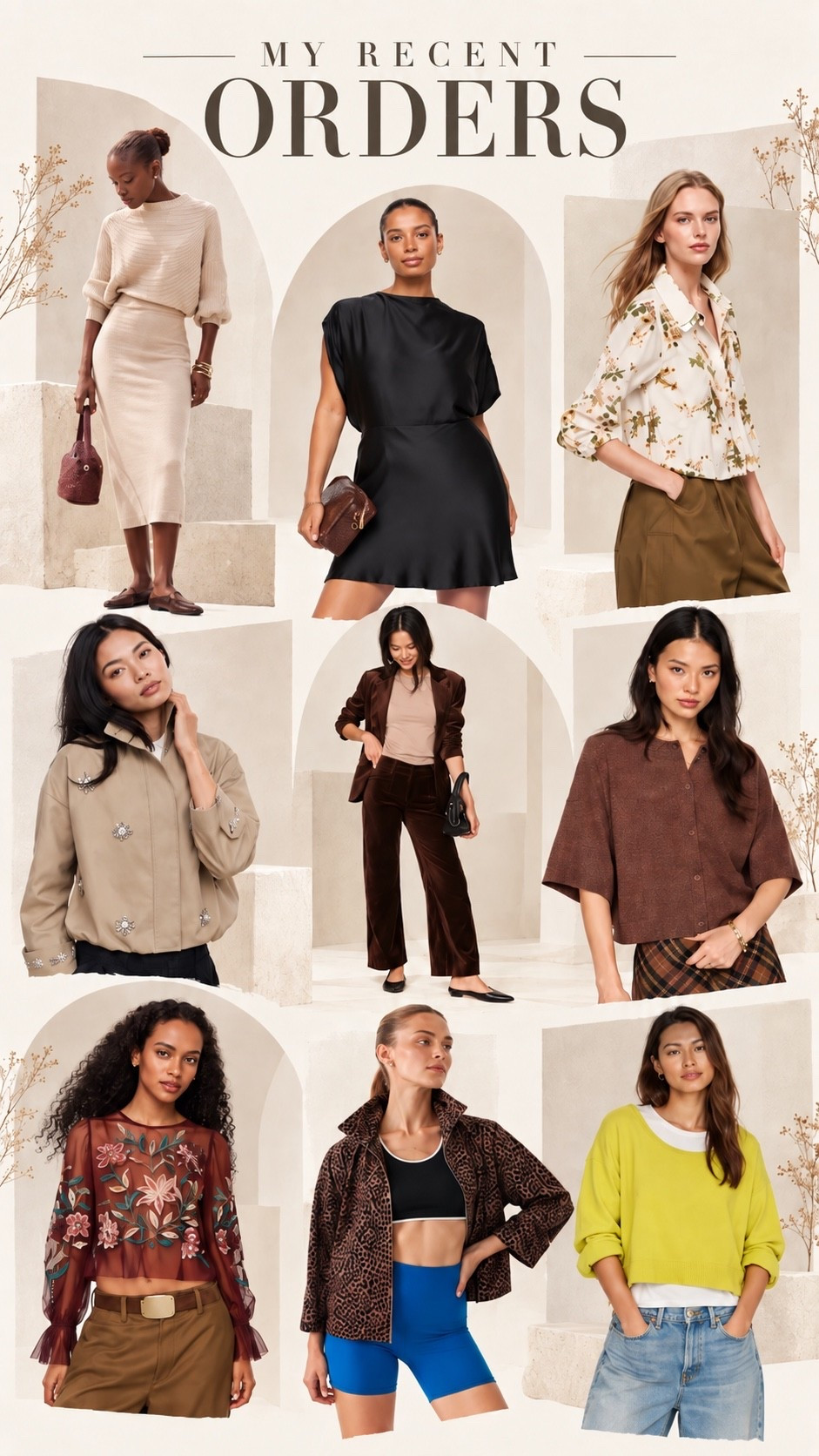 My recent Anthropologie order!