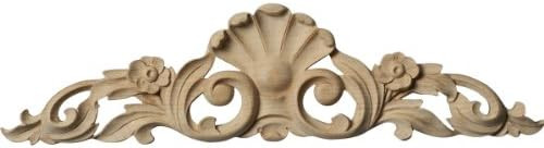 Ekena Millwork ONL12X03X01FRLW Onlay, 12 1/4"W x 3 1/4"H x 5/8"D, Lindenwood | Amazon (US)
