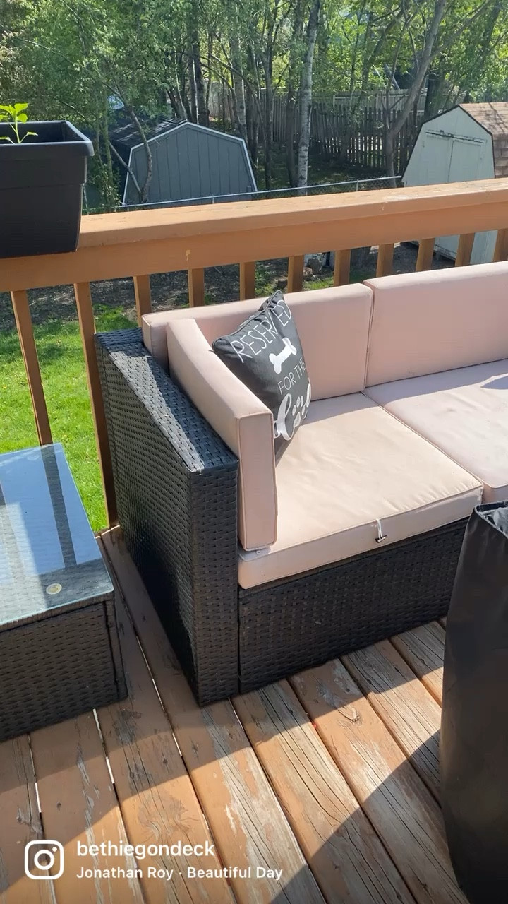 All the Minnesotans are going wild for this weather! Can we say FINALLY ☀️ our deck is coming together and the veggies are planted. I’m going to try REALLY hard this summer to keep them alive 🤪 // everything is Walmart or Amazon! 

#LTKSeasonal