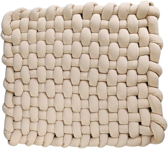 Wonder Space Knotted Braided Plush Mat, Baby Infant Newborn Sleeping Tummy Time Playing Nursery R... | Amazon (US)
